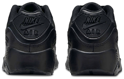 Nike Air Max 90 童款 - Black/Black/White - Image 3