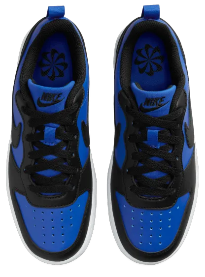 Nike Court Borough Low Recraft 童款 - White/Game Royal/Black - Image 5