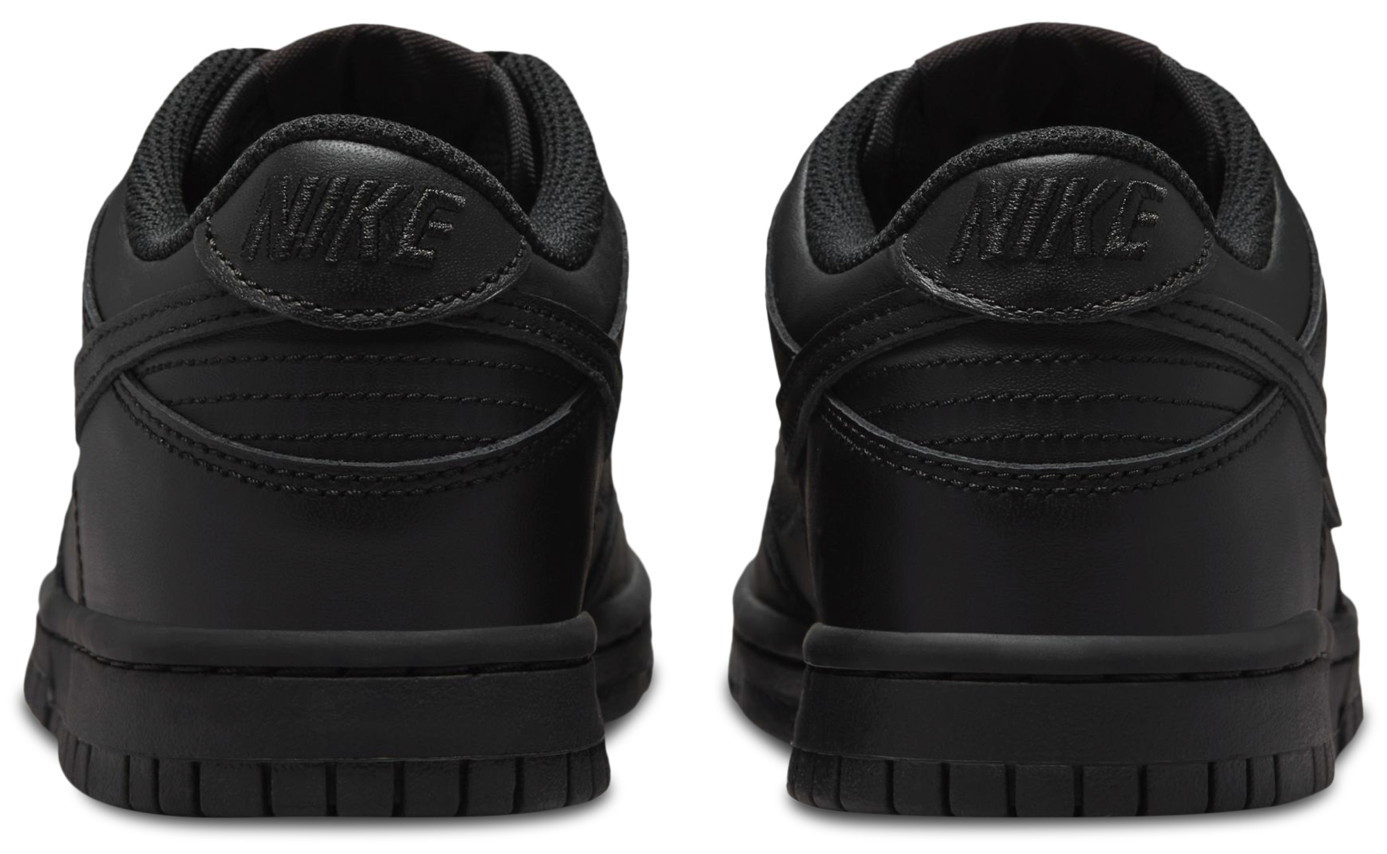 Nike Dunk Low - Kids - Black/Black - Image 3