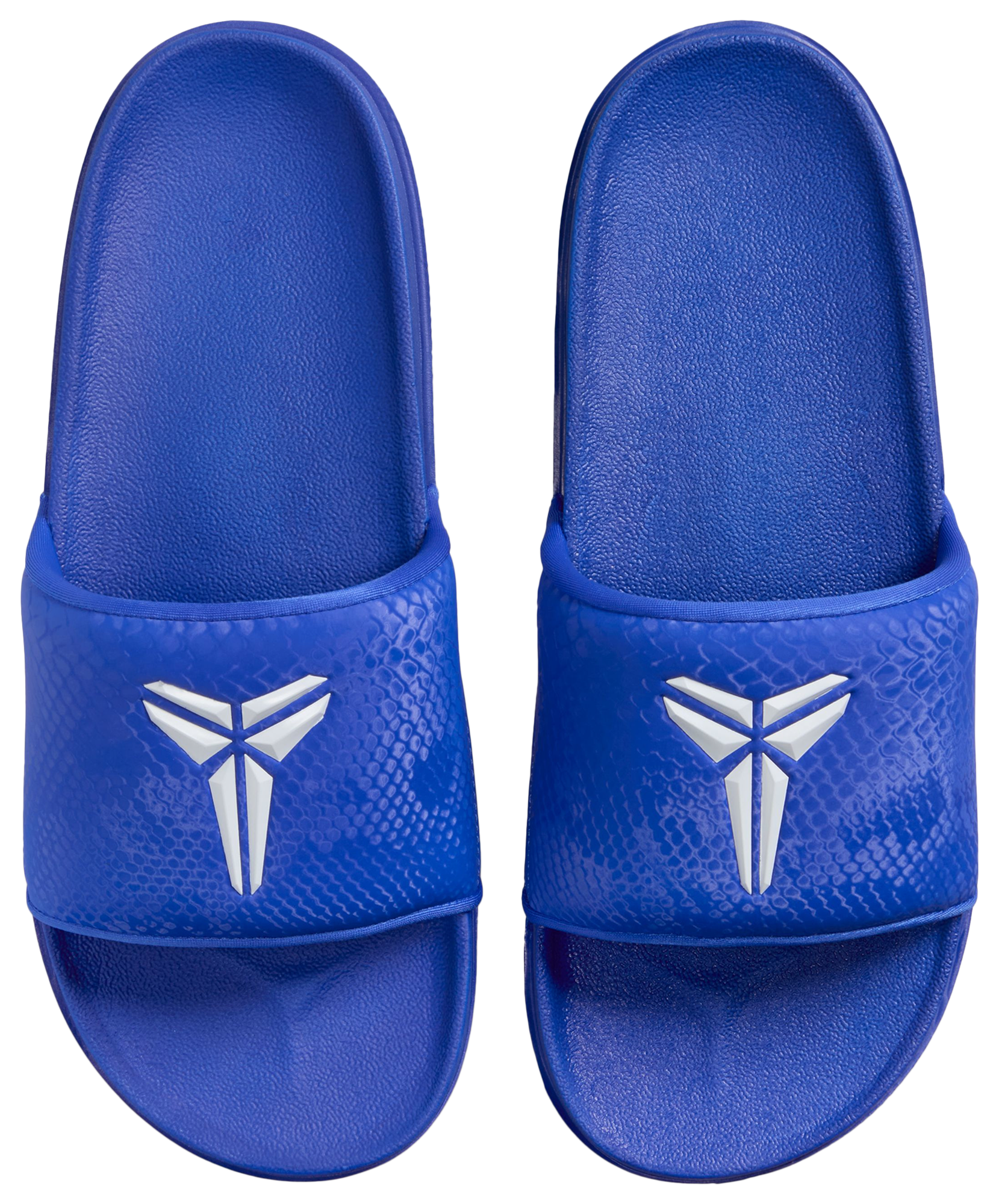 Nike Kobe Off Court Slides - White/Hyper Royal Blue - Image 3