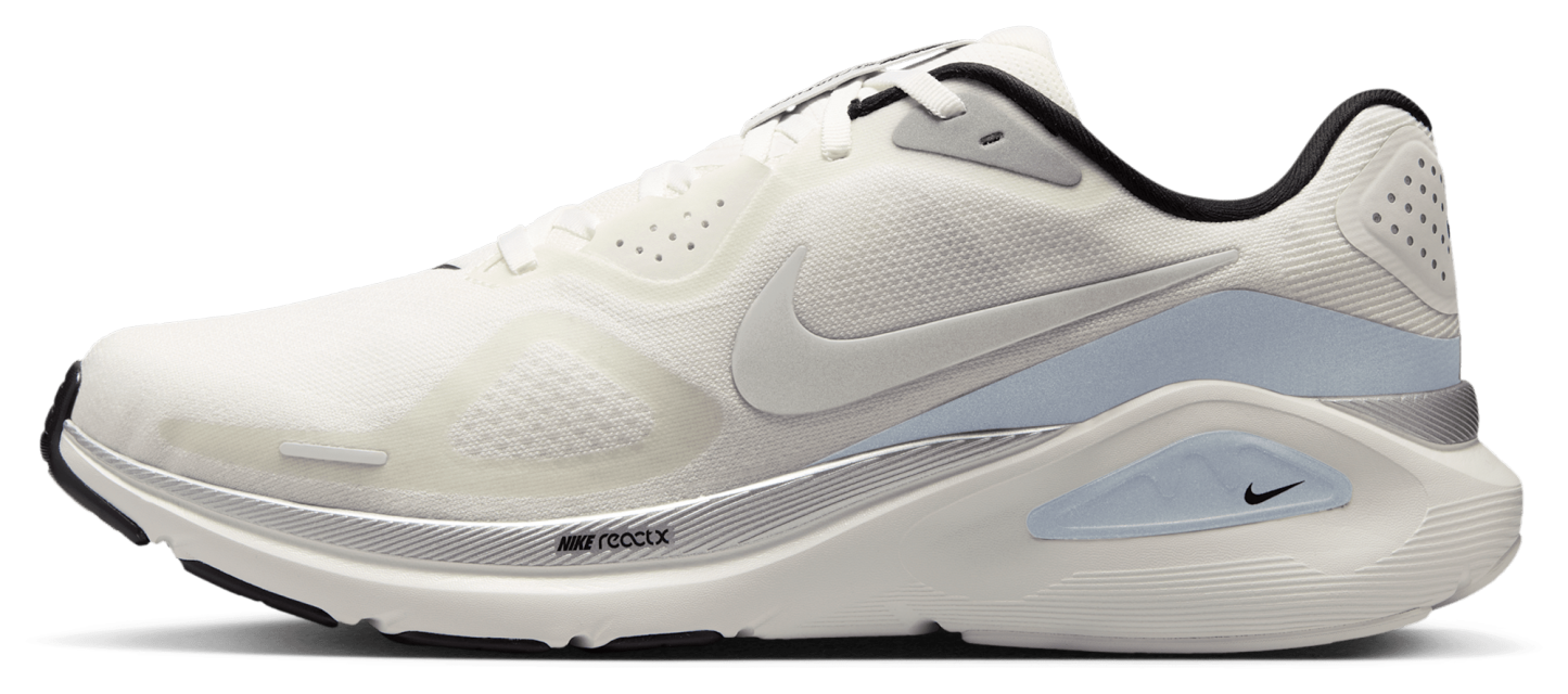 Nike Structure 26 - Summit White/Mtlc Silver/Black - Image 2