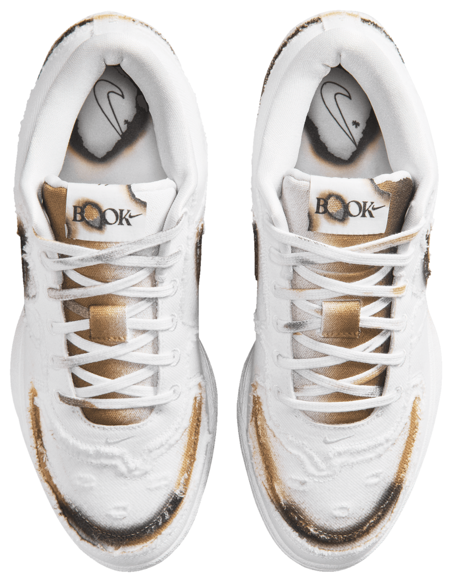 Nike Book 1 SE - White/White/Black - Image 4
