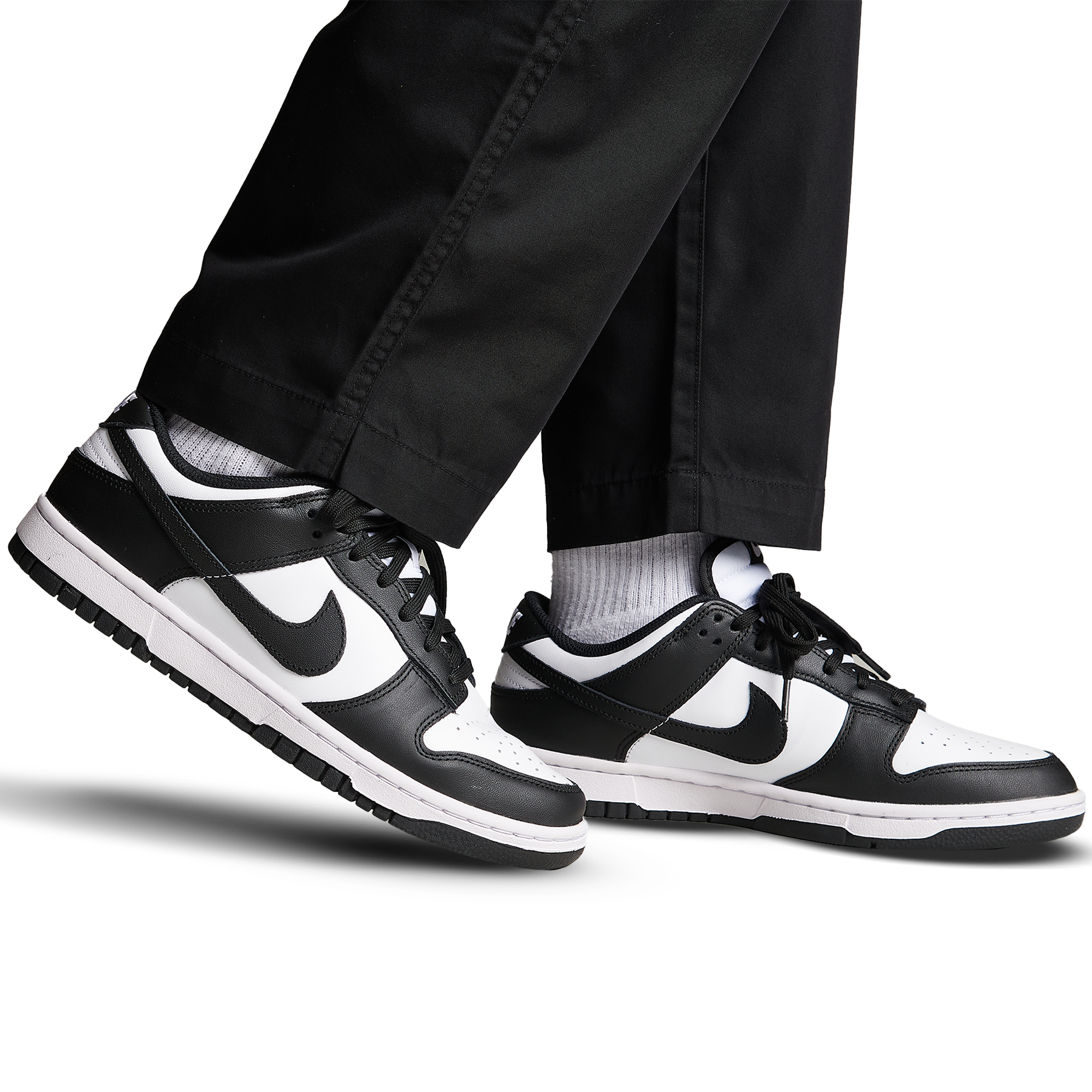 Nike Dunk Low - Black/White - Image 2