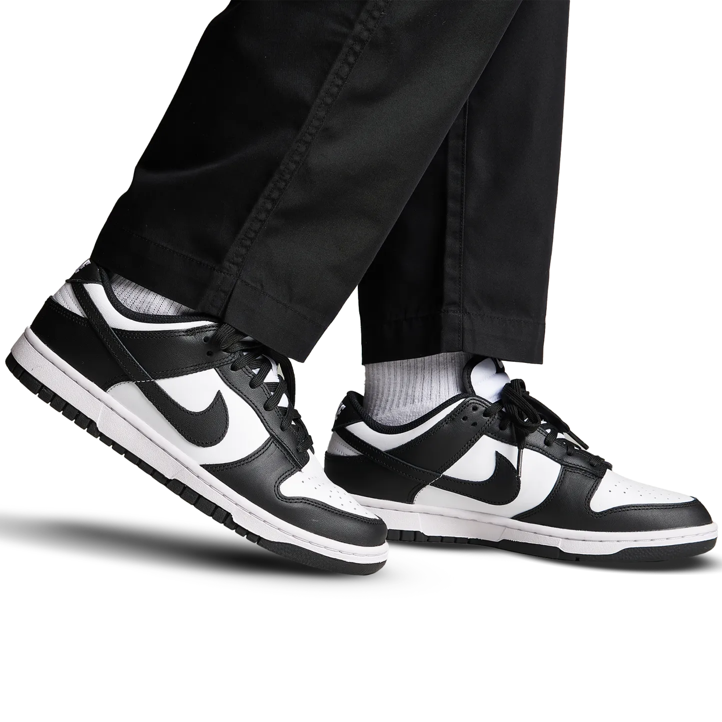 Nike Dunk Low - Black/White - Image 2