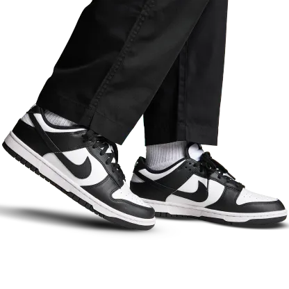 Nike Dunk Low - Black/White - Image 2