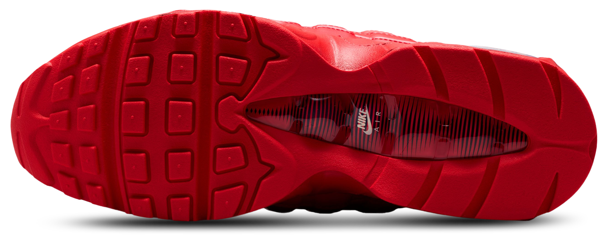 Nike Air Max 95 Big Bubble - Black/White/University Red - Image 5