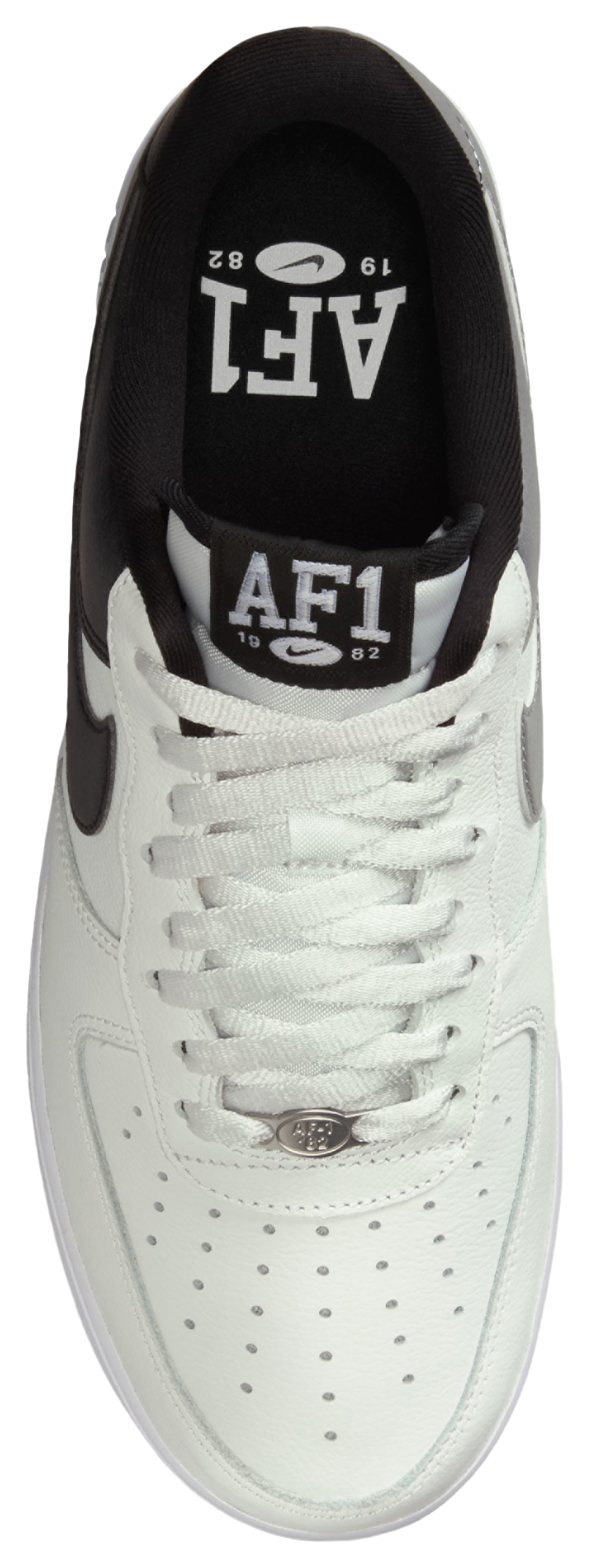 Nike Air Force 1 '07 LV8 - Men's - Summit White/Black/Metallic Silver - Image 3