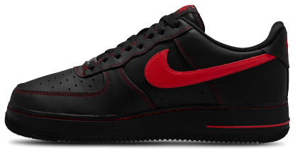 Nike Air Force 1 '07 LV8 - Men's - University Red/Black - Image 2