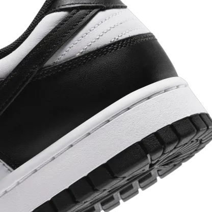 Nike Dunk Low Retro - White/White/Black - Image 8