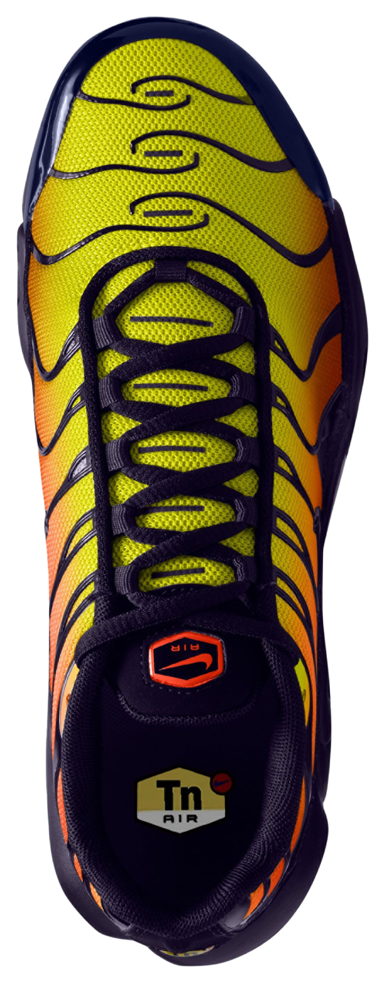 Nike Air Max Plus 童款 - Yellow/Black - Image 3