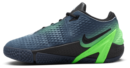 Nike JA 4 童款 - Black/Multi/Lt Lemon Twist - Image 2