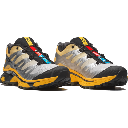 Salomon XT-4 OG - Ftw Silver / Black / Lemon - View 5