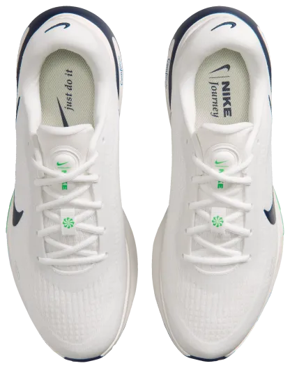 Nike Journey Run - Summit White/Midnight Navy/Green Spark - Image 4