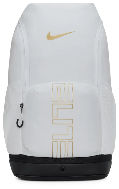 Nike Varsity Elite Backpack - Metallic Gold/White - Image 1