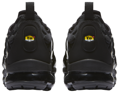 Nike Air Vapormax Plus - Black/Black/Dark Grey - Image 3