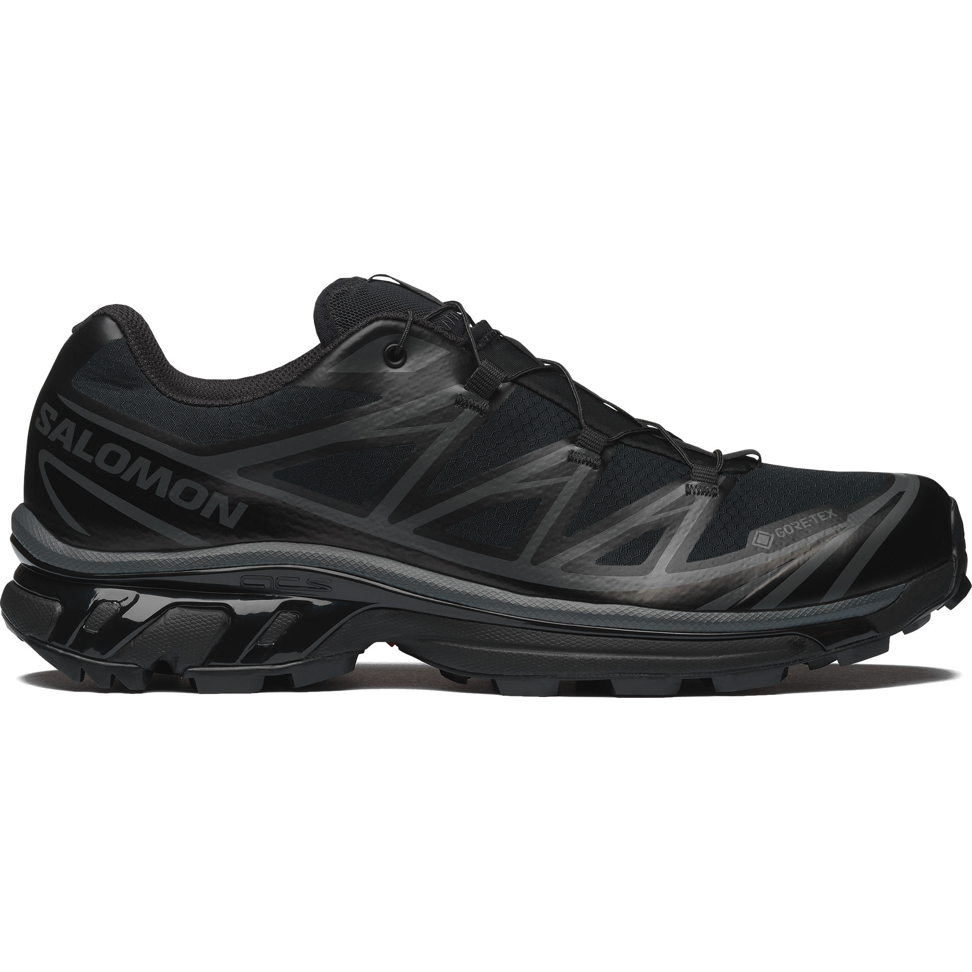 Salomon XT-6 GORE-TEX - Black / Black / Asphalt - View 1