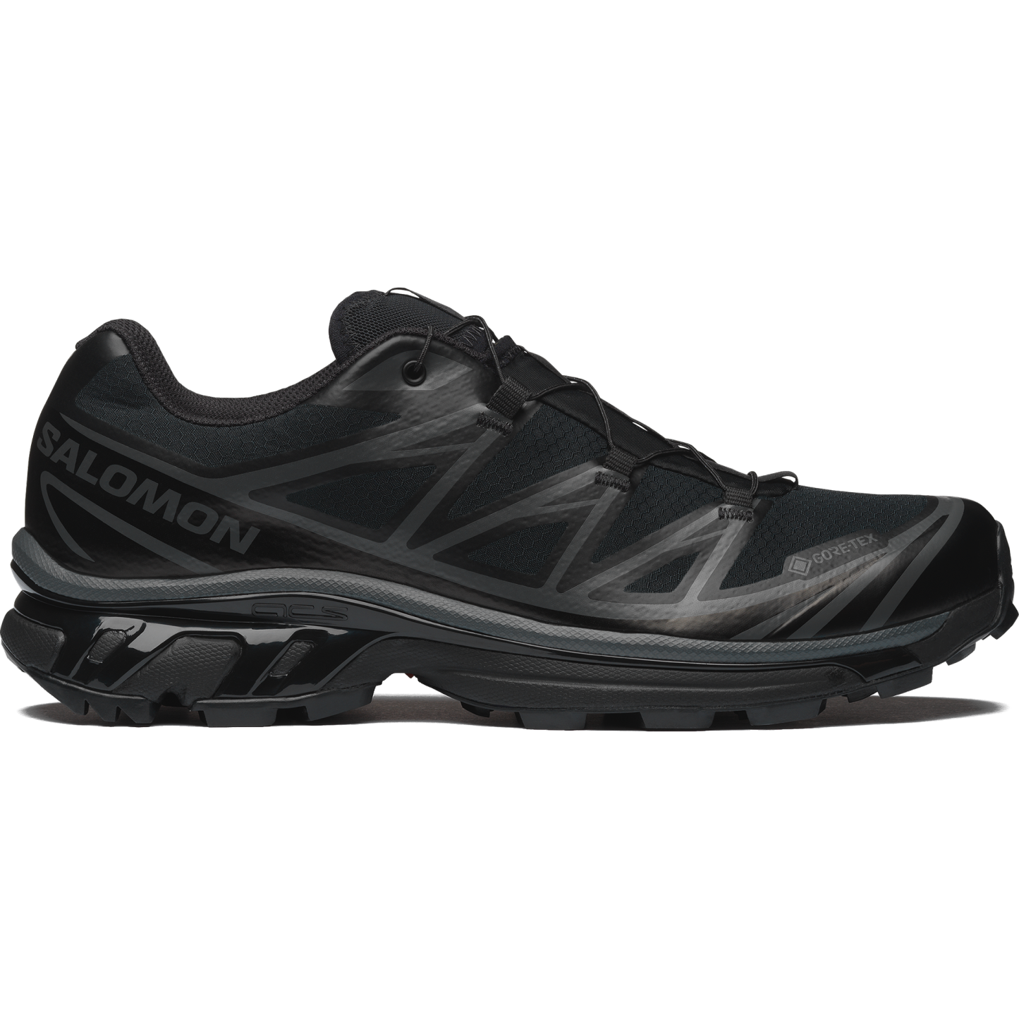 Salomon XT-6 GORE-TEX - Black / Black / Asphalt - View 1