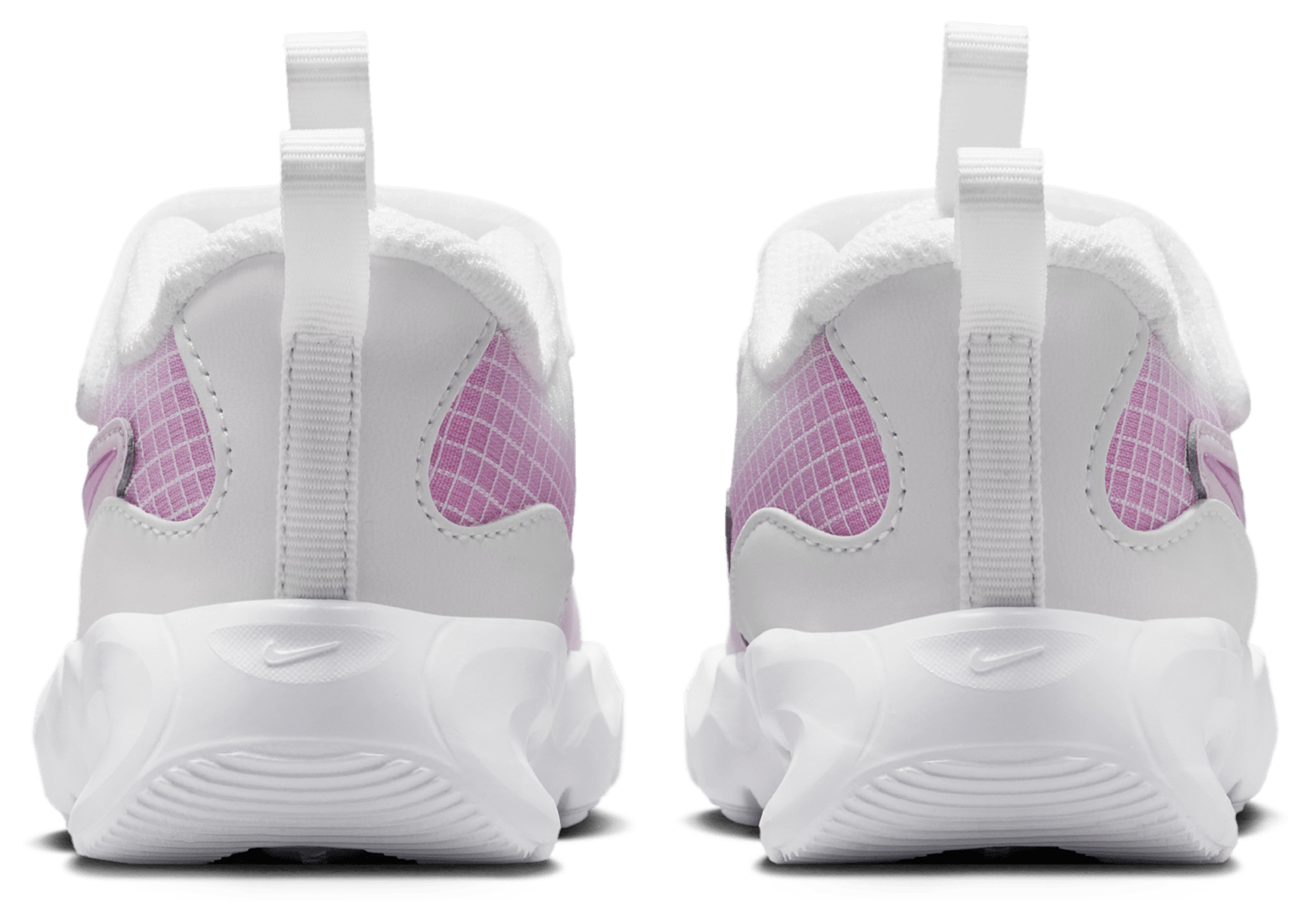 Nike Air Max Nova 童款 - White/Bleached Lilac/Playful Pink - Image 3