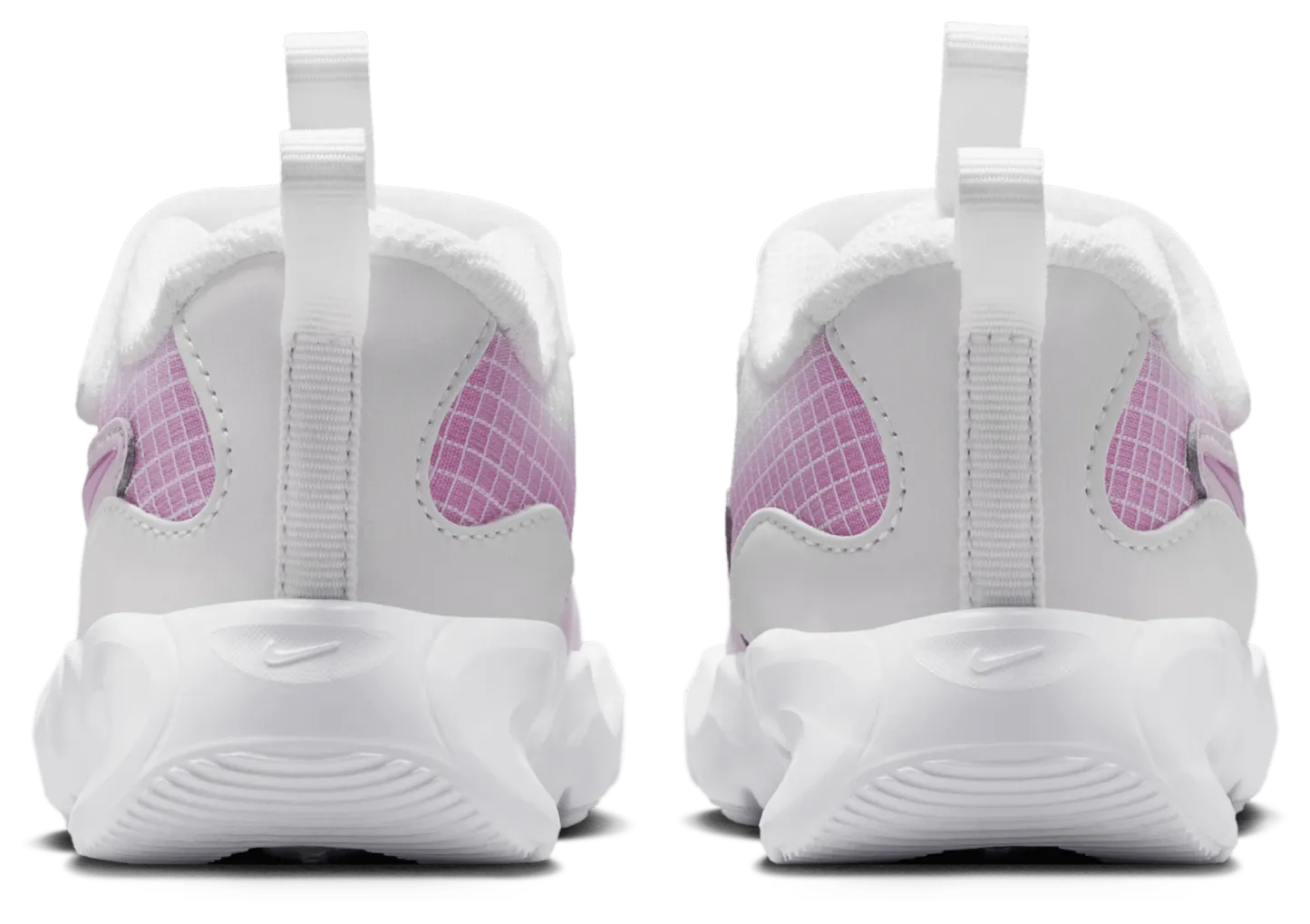Nike Air Max Nova 童款 - White/Bleached Lilac/Playful Pink - Image 3