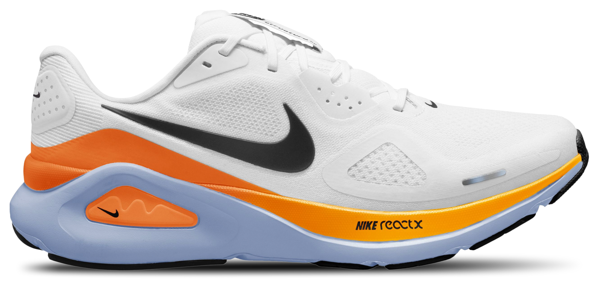 Nike Structure 26 - White/Black/Orange - Image 1
