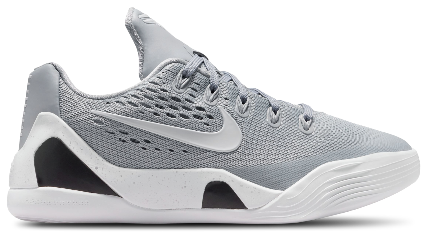 Nike Kobe IX EM 童款 - White/Wolf Grey - Image 1