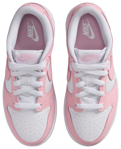Nike Dunk Low 童款 - Medium Soft Pink/White - Image 4