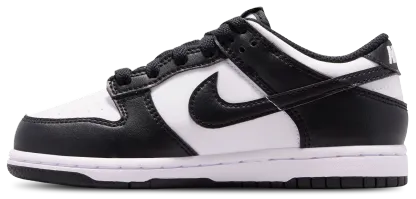 Nike Dunk Low N 童款 - Black/White - Image 2