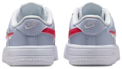 Nike Air Force 1 Low 童款 - Grey/Pink/White - Image 3