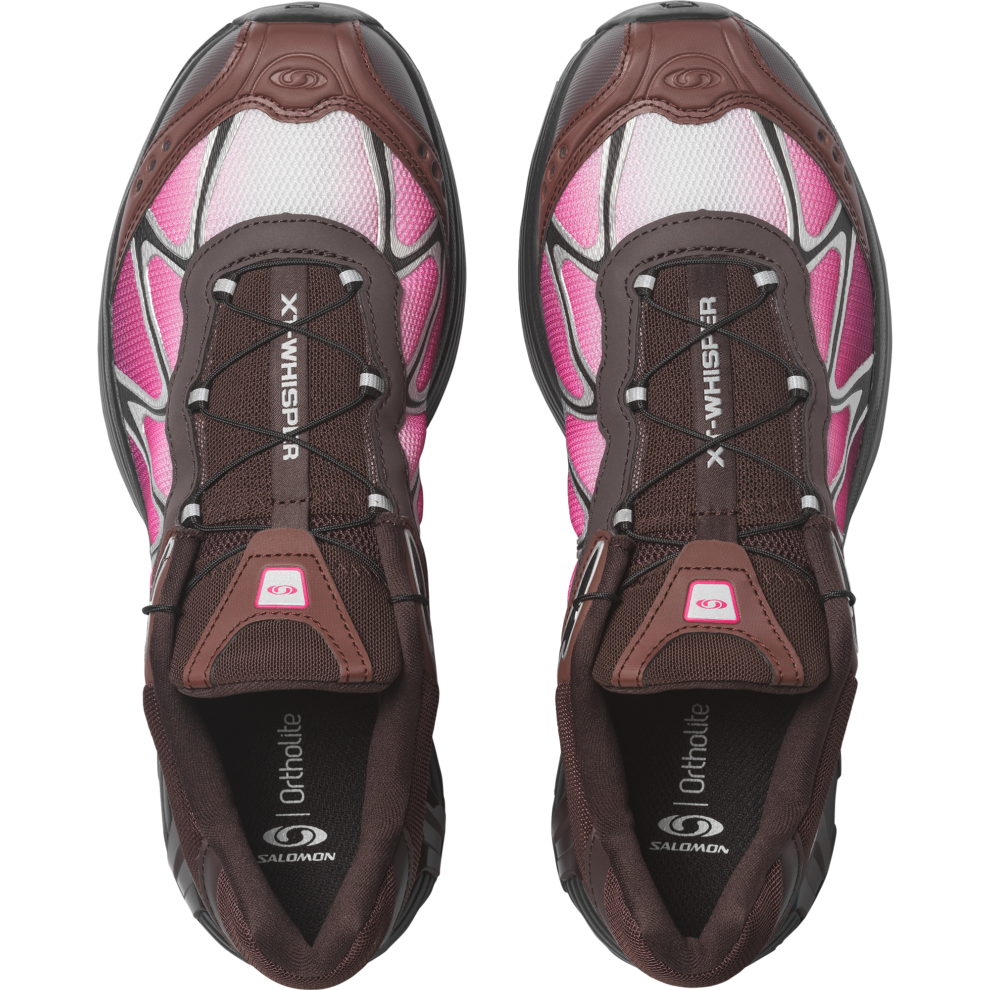 Salomon XT-WHISPER - Black / Bitter Chocolate / Pink Yarrow - View 2