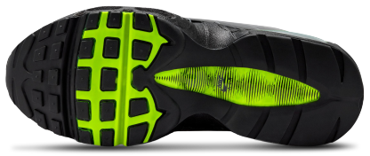 Nike Air Max 95 童款 - Black/Silver/Grey - Image 5