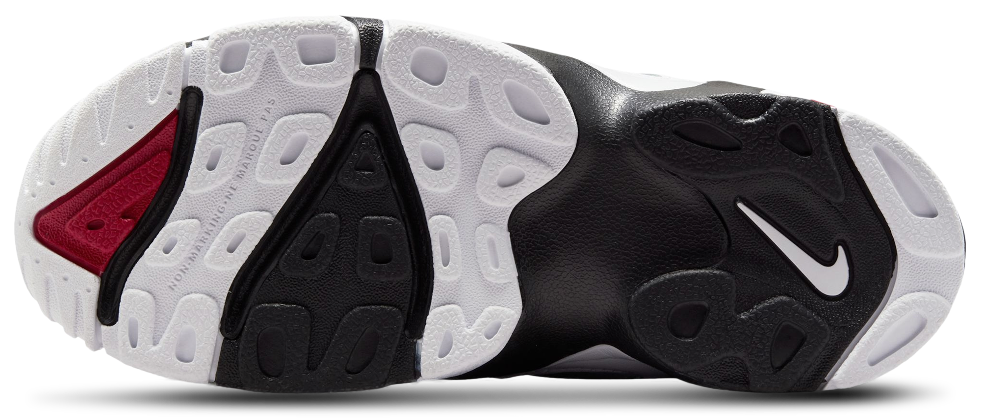 Nike Air Diamond Turf II 童款 - White/Black/Gold - Image 5