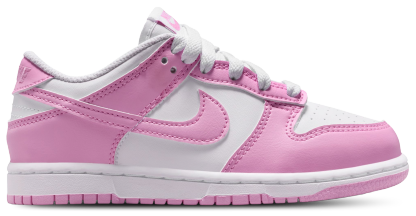 Nike Dunk Low N 童款 - Pink Rise/White - Image 1