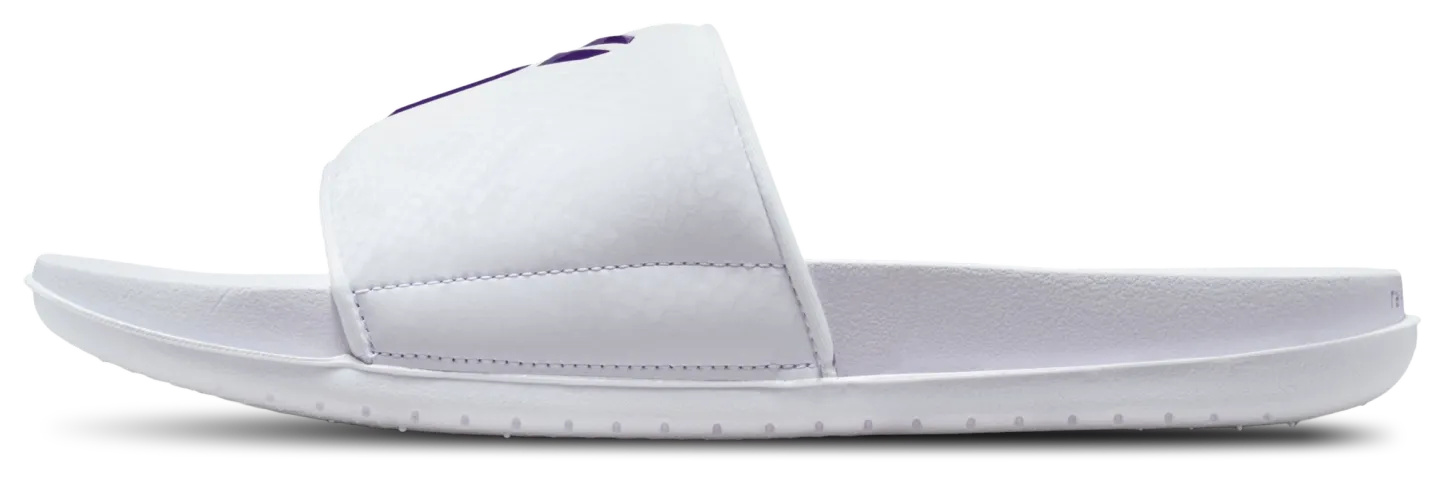 Nike Kobe Off Court Slides - White/Court Purple - Image 2