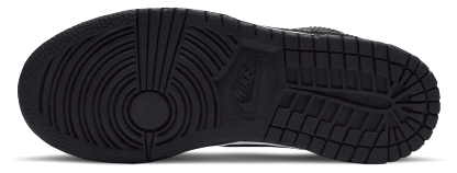 Nike Dunk Low 童款 - Black/White/White - Image 5