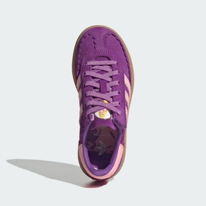 adidas adidas Disney Princess HANDBALL SPEZIAL COMFORT CLOSURE ELASTIC LACE SHOES - Purple / Pink / Gum - View 4