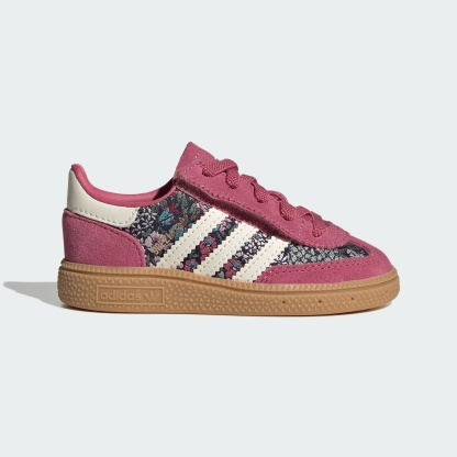 adidas adidas LIBERTY HANDBALL SPEZIAL COMFORT CLOSURE ELASTIC LACE SHOES - Dual Magenta / Cream White / Gum - View 3