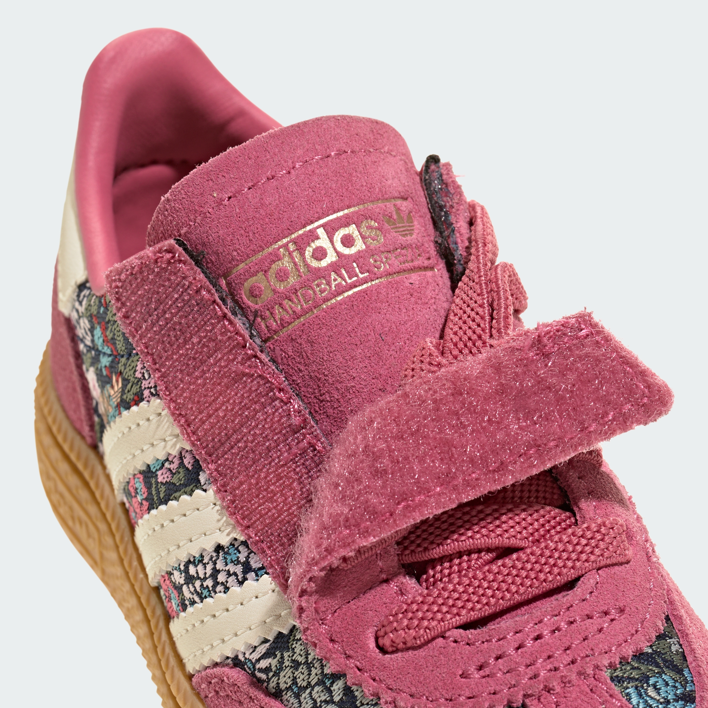 adidas adidas LIBERTY HANDBALL SPEZIAL COMFORT CLOSURE ELASTIC LACE SHOES - Dual Magenta / Cream White / Gum - View 12