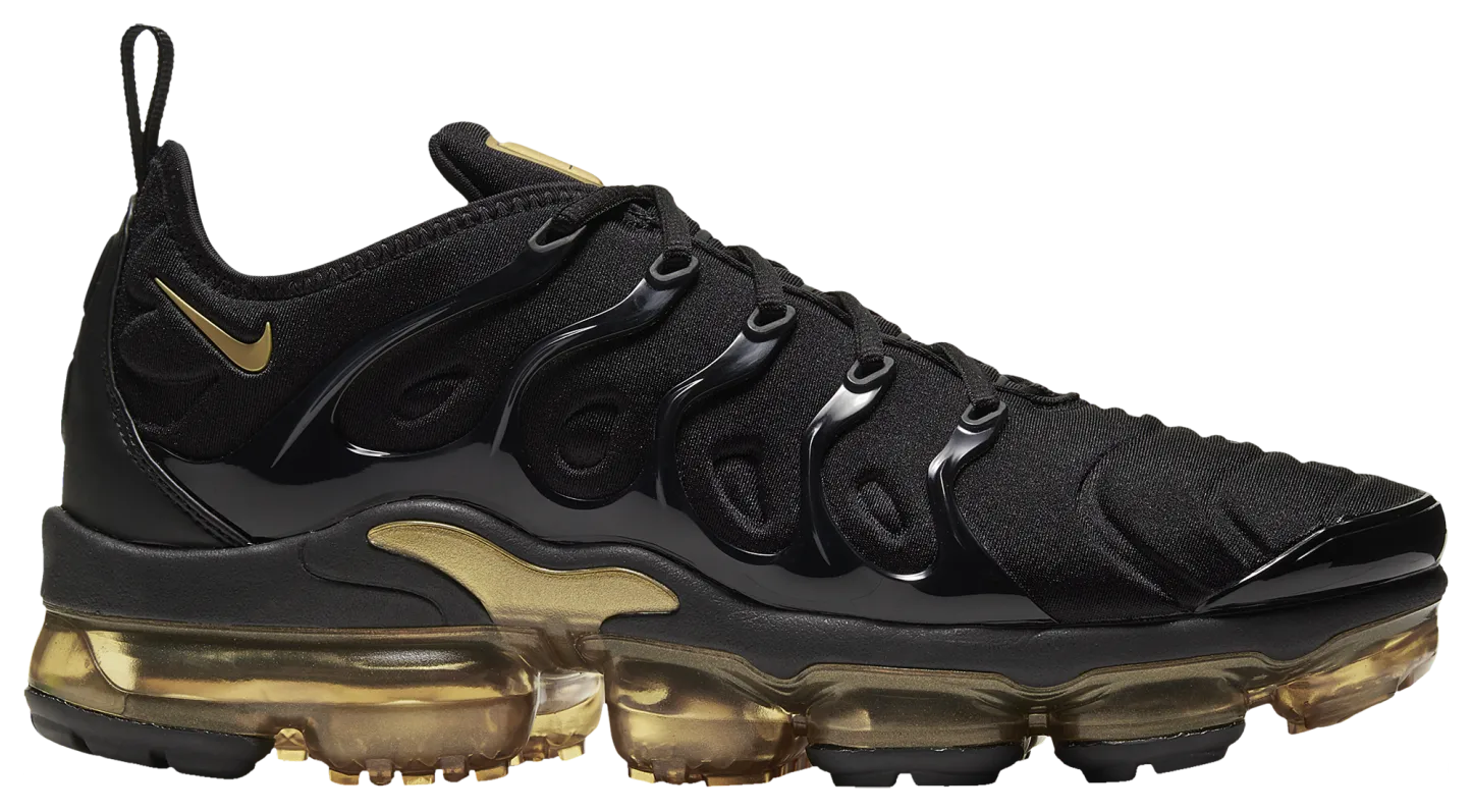 Nike Air Vapormax Plus - Black/Metallic Gold - Image 7