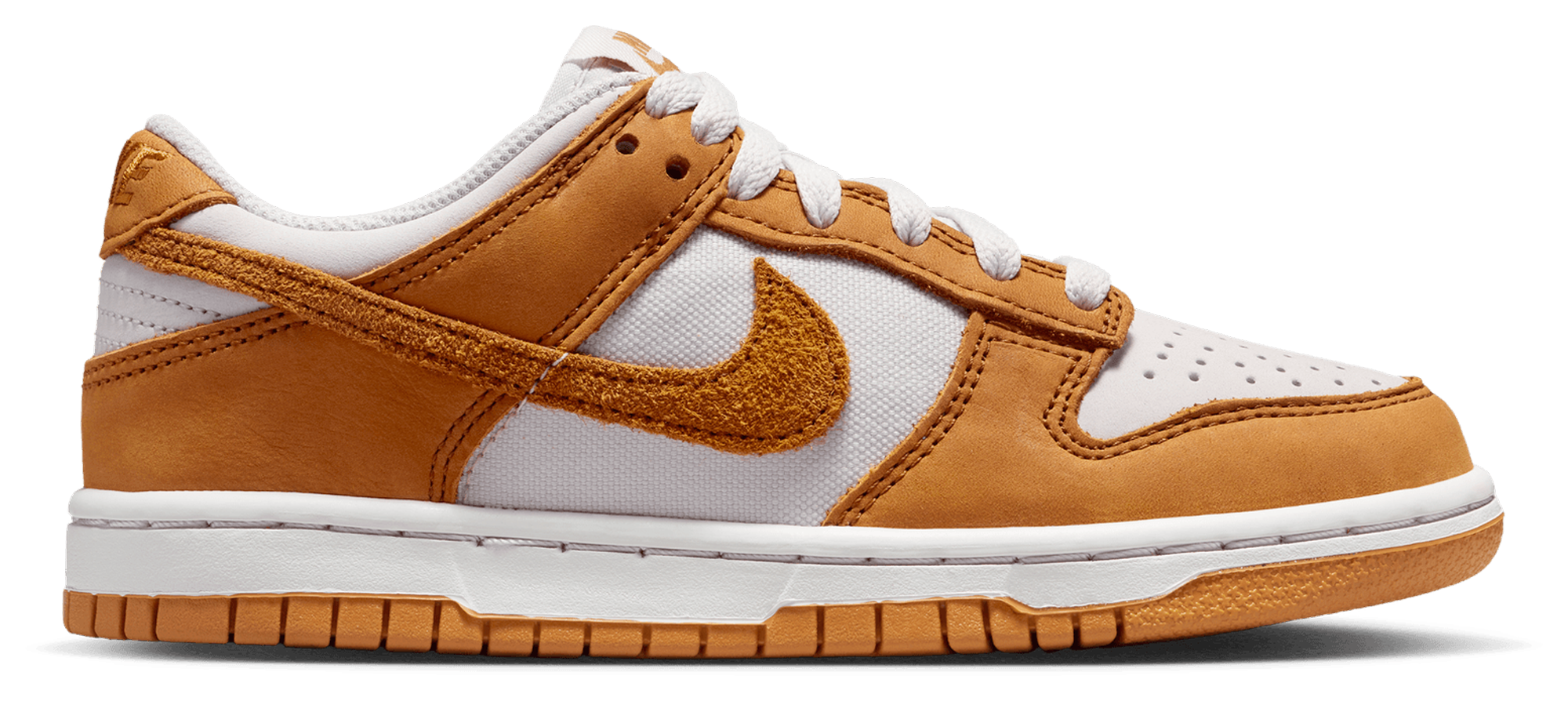 Nike Dunk Low SE 童款 - Desert Ochre/Vast Grey - Image 1