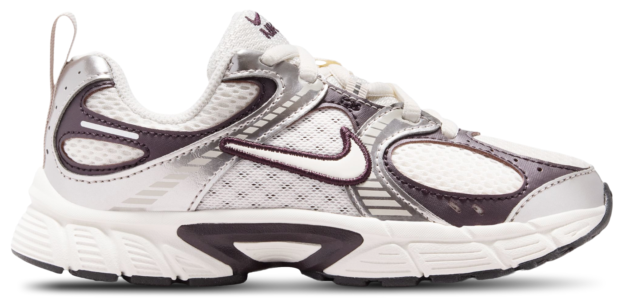Nike V5 RNR 童款 - White/Silver - Image 1