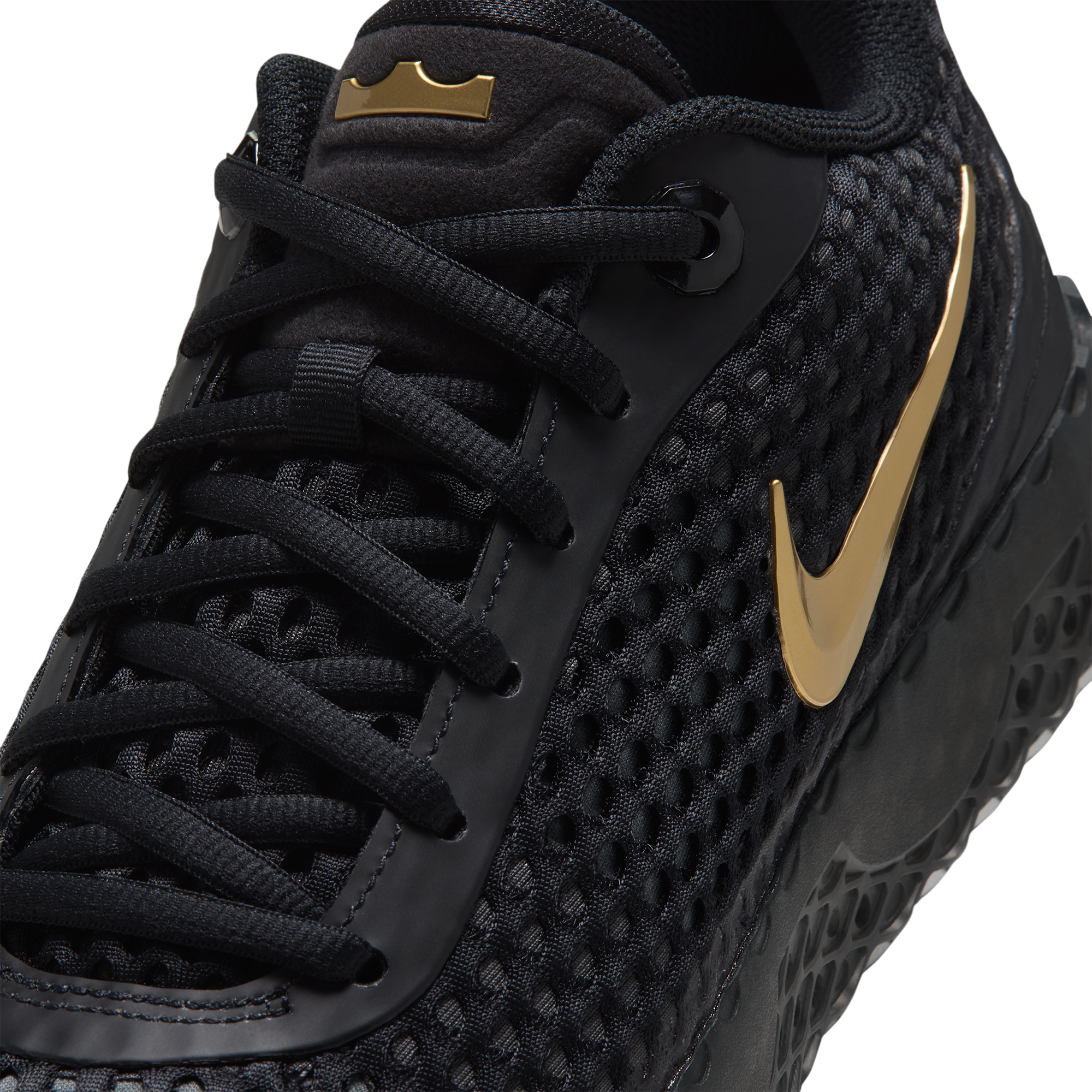 Nike Lebron Witness X - Black/Metallic Gold/Black - Image 6
