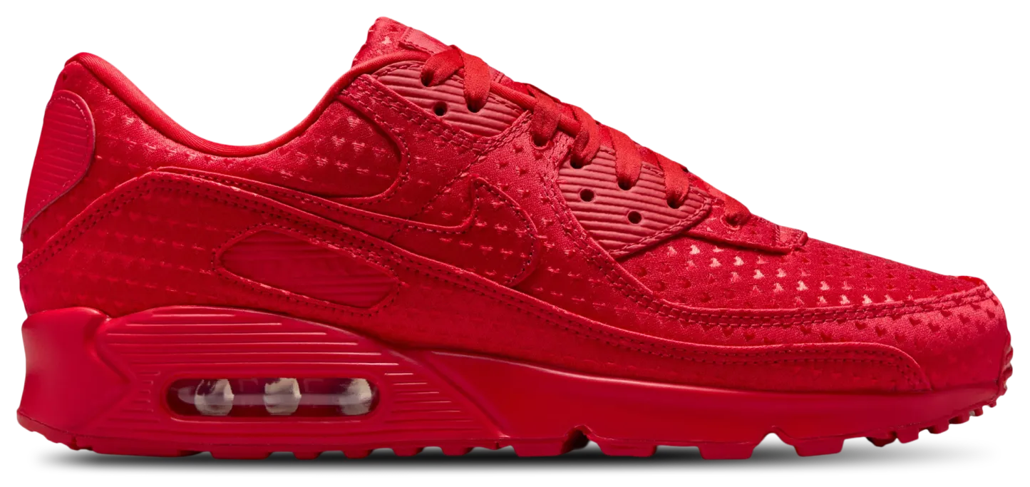 Nike Air Max 90 Premium - University Red/Black - Image 1