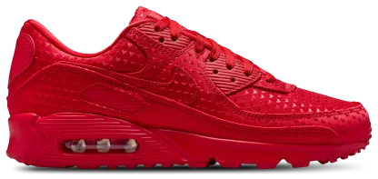 Nike Air Max 90 Premium - University Red/Black - Image 1