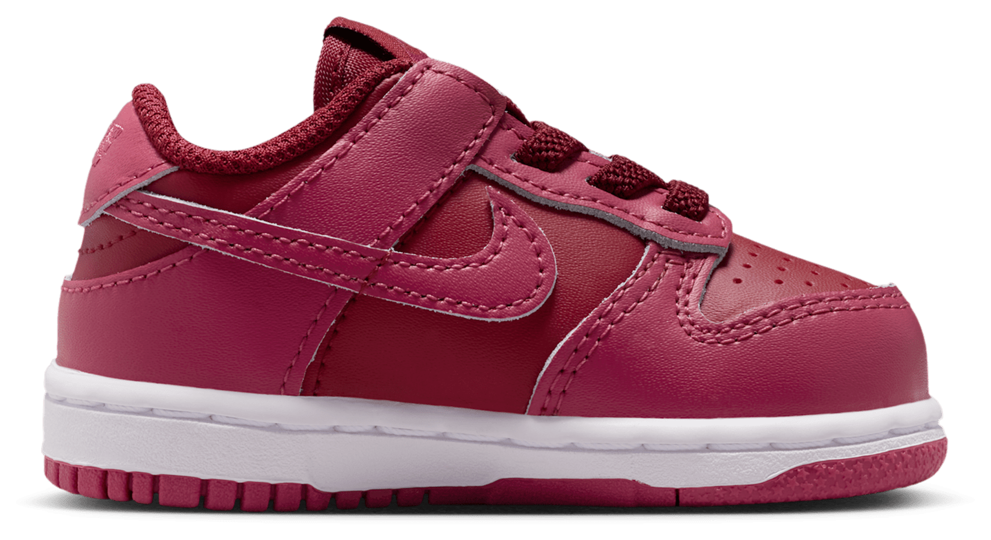 Nike Dunk Low 童款 - Team Red/Sweet Beet/Sweet Beet - Image 1