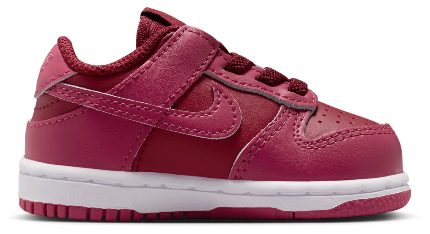 Nike Dunk Low 童款 - Team Red/Sweet Beet/Sweet Beet - Image 1
