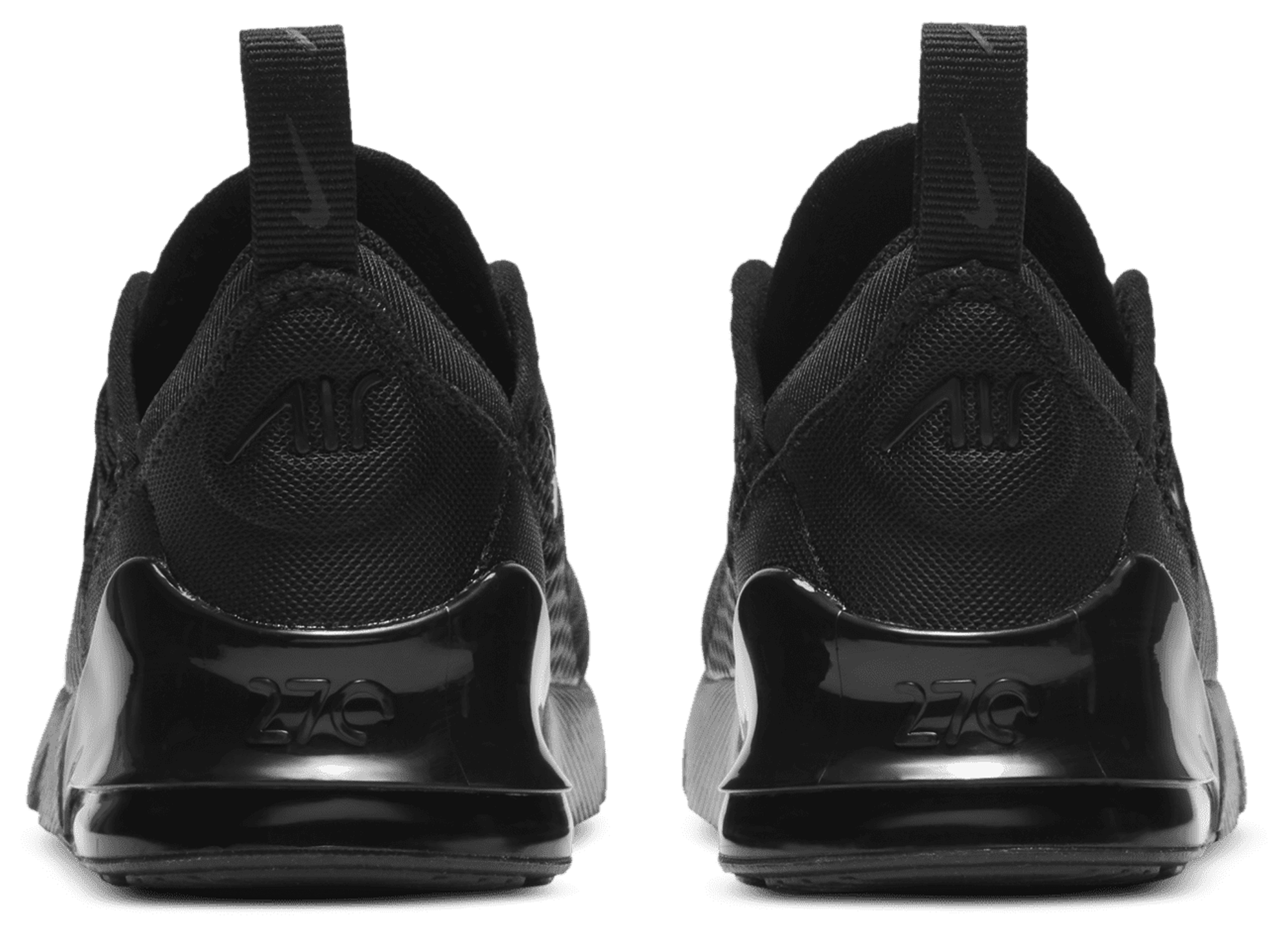Nike Air Max 270 童款 - Black/Black - Image 3