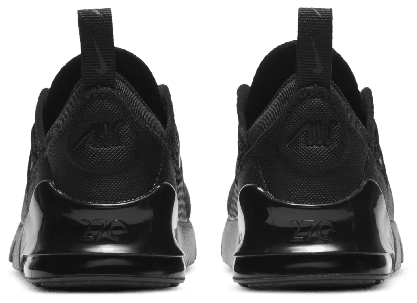 Nike Air Max 270 童款 - Black/Black - Image 3