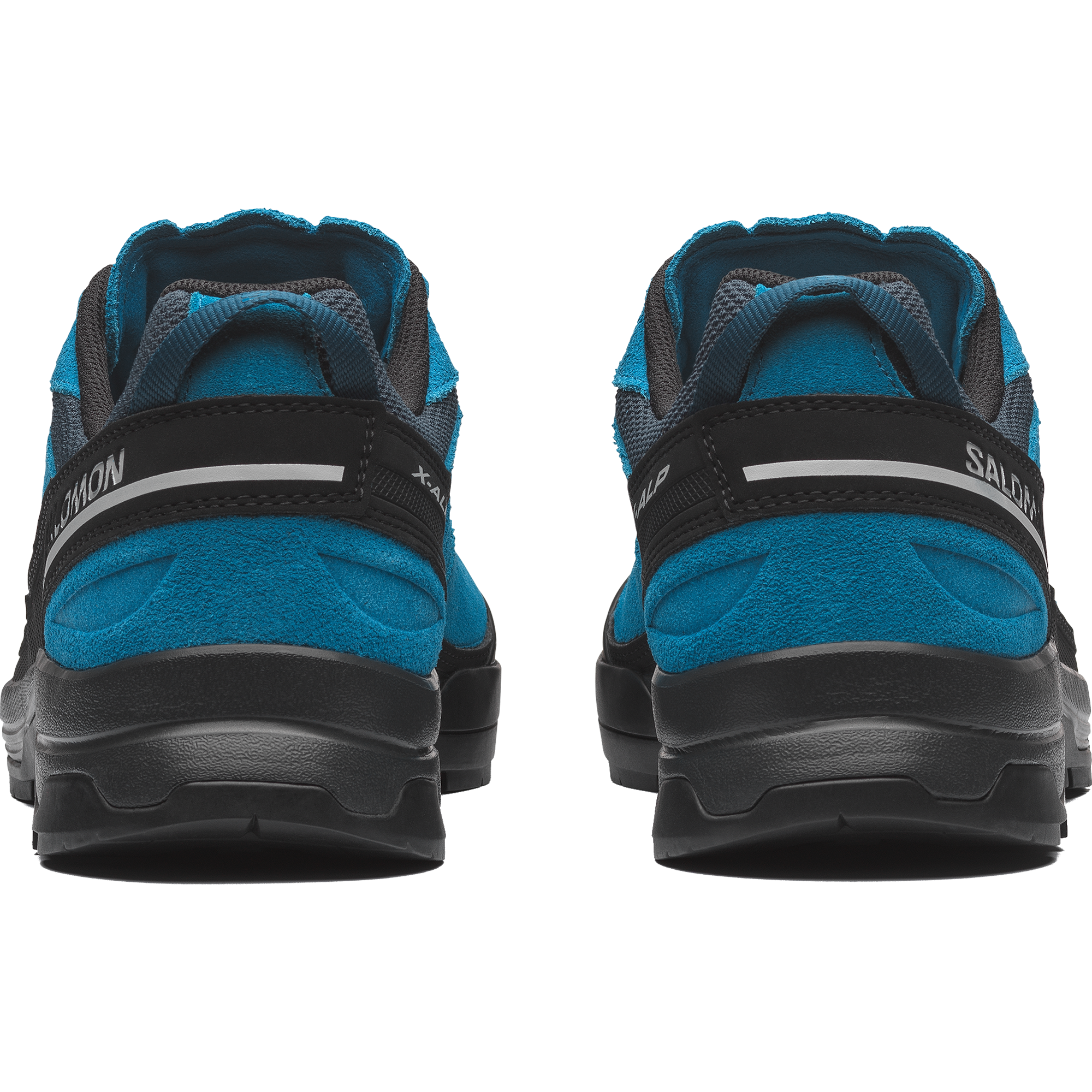 Salomon X-ALP LEATHER - Mykonos Blue / Spellbound / Black - View 4
