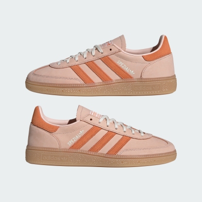 adidas HANDBALL SPEZIAL SHOES - Blush Pink / Dusky Orange / Off White - View 8