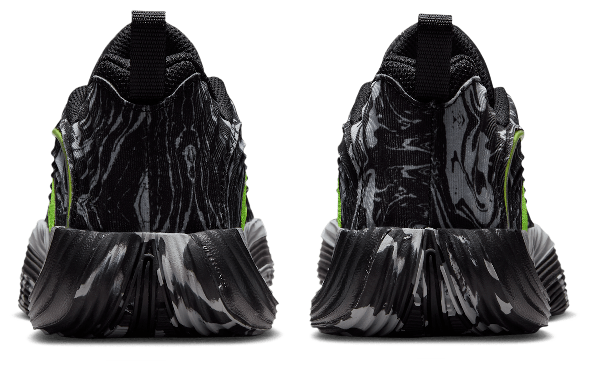 Nike Giannis Immortality 5 童款 - Black/Volt/Lt Smoke Grey - Image 3